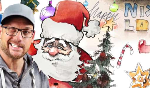 After Work: Einfach Alles sketchen können - Weihnachtsspecial?!