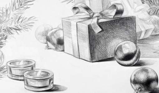 After Work: Kleine Weihnachtsmotive zeichnen