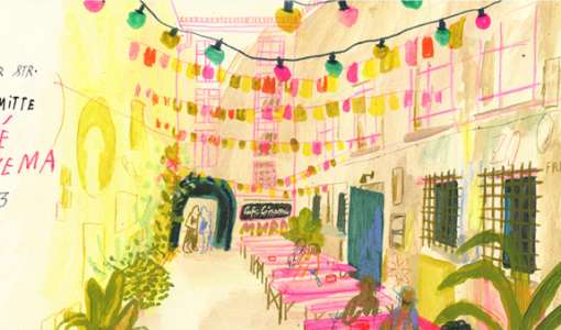 After Work: Bunte Reiseskizzen mit Buntstift und Ölpastell