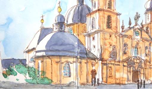 After Work: Perspektive beim Urban Sketching - gar nicht so schwierig