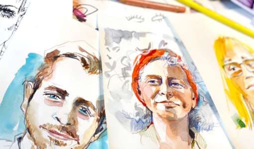 Portraitzeichnen - ein Wochenendvergnügen