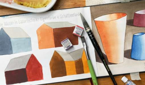 After Work Kursreihe: Ganz einfach Aquarell malen lernen