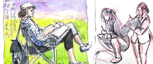 After Work: Menschen skizzieren leicht gemacht